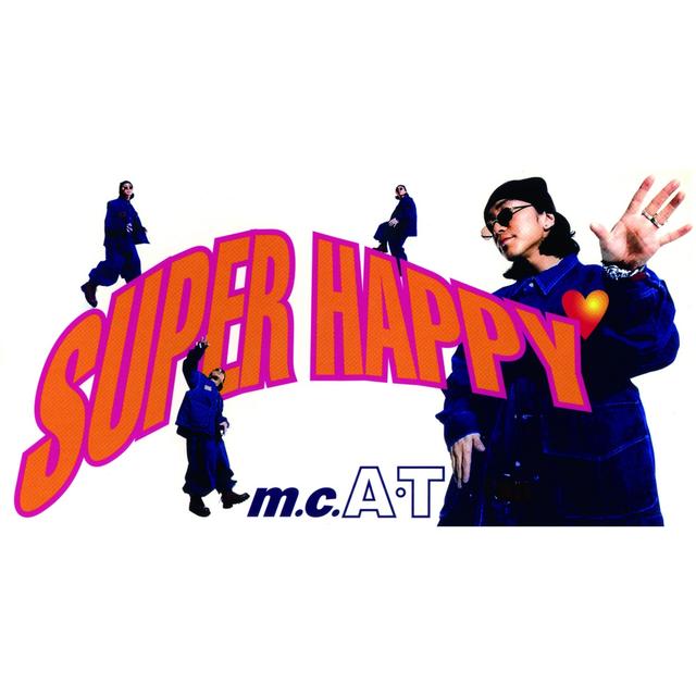 Album cover art for SUPER HAPPY