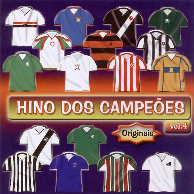 Album cover art for Hinos dos Campeões - Volume 4
