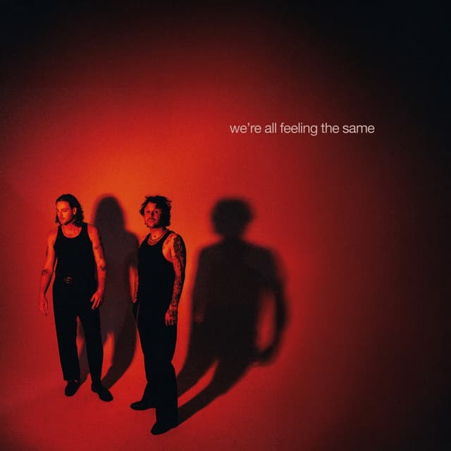 Album cover art for we're all feeling the same