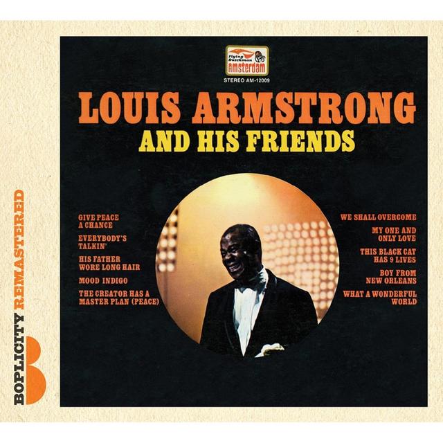 Album cover art for Louis Armstrong and His Friends