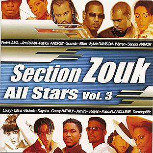 Album cover art for Section Zouk All Stars Vol. 3