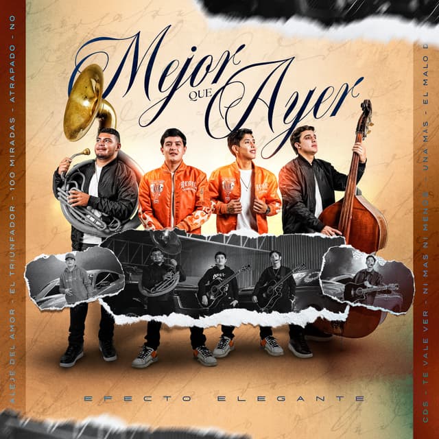 Album cover art for Mejor Que Ayer