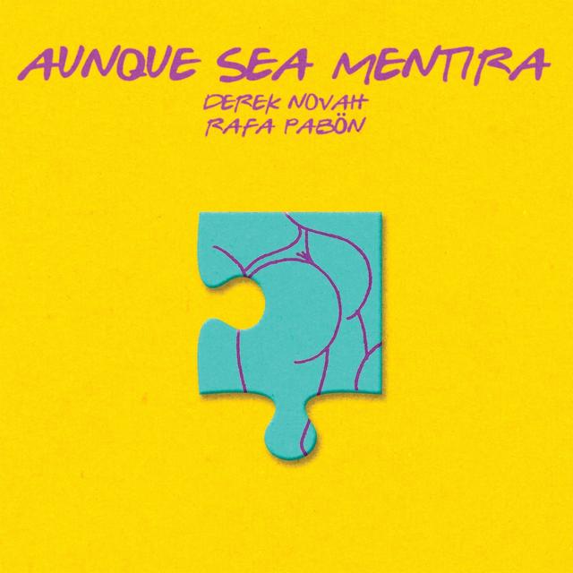 Album cover art for Aunque sea mentira