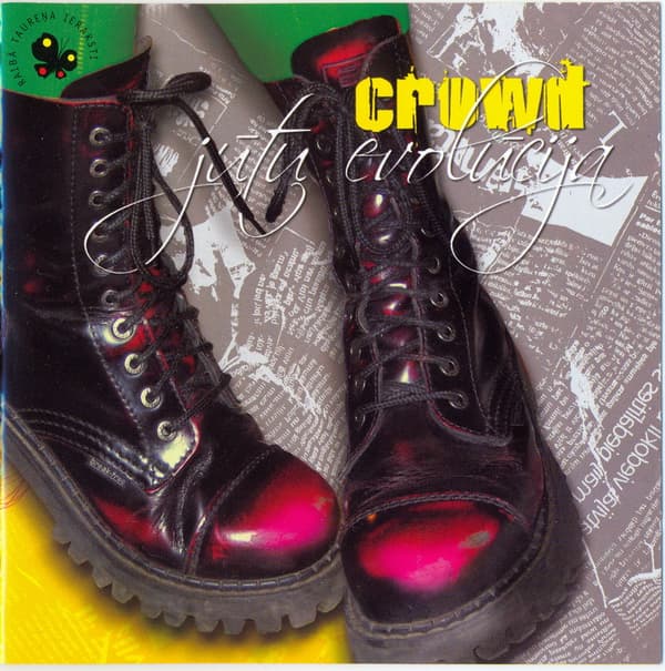 Album cover art for Jūtu evolūcija