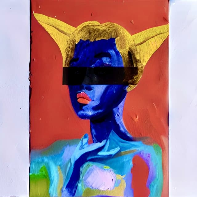 Album cover art for DJEVEL I NATT