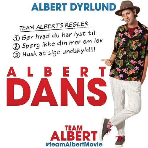 Album cover art for Albert Dans