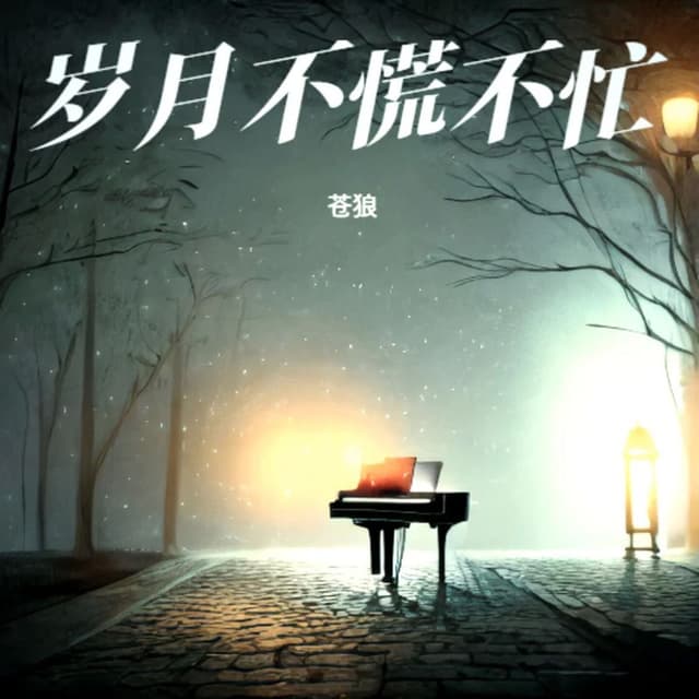 Album cover art for 岁月不慌不忙