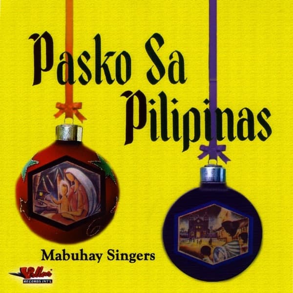Album cover art for Pasko Sa Pilipinas