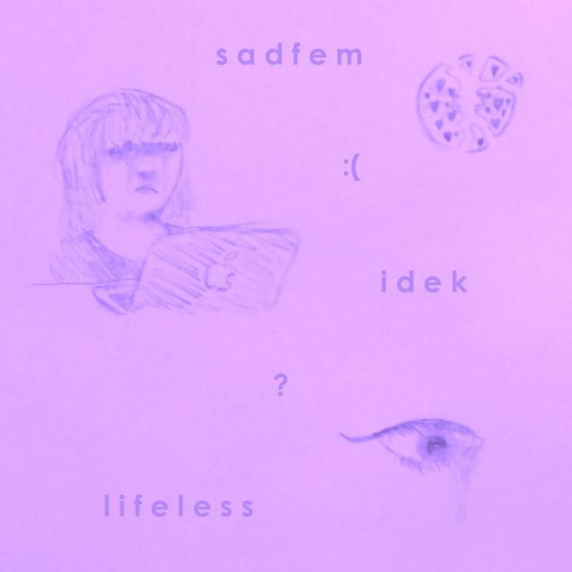 Album cover art for idek / lifeless