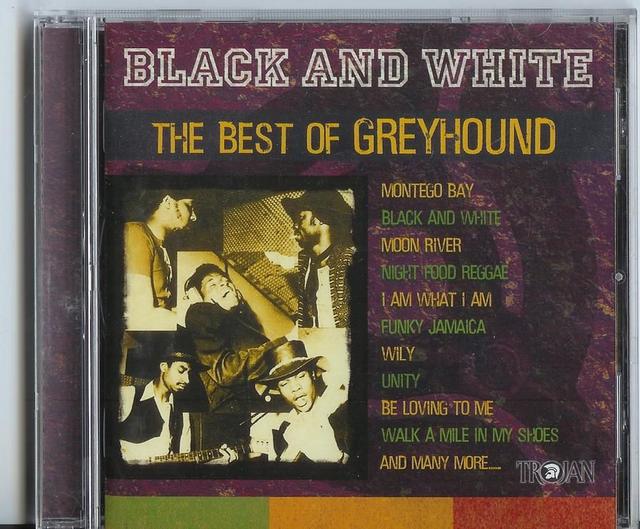 Album cover art for Black And White - The Best Of Greyhound