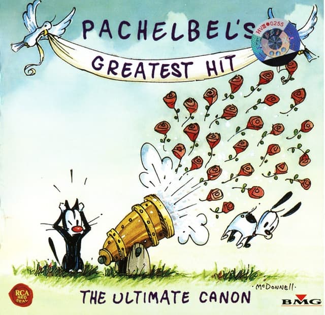 Album cover art for Pachelbel's Greatest Hit: The Ultimate Canon
