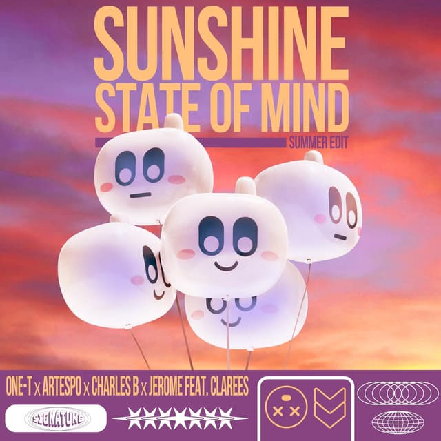 Album cover art for Sunshine State of Mind - Summer Edit