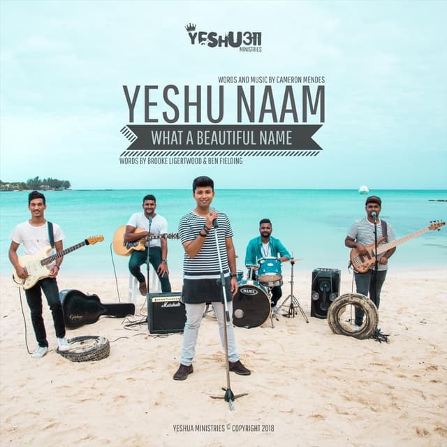 Album cover art for Yeshu Naam And What A Beautiful Name - Single