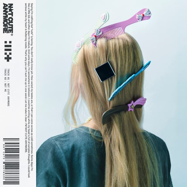 Album cover art for NOT CUTE ANYMORE