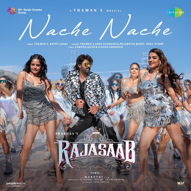 Album cover art for Nache Nache (From "The RajaSaab") - Single