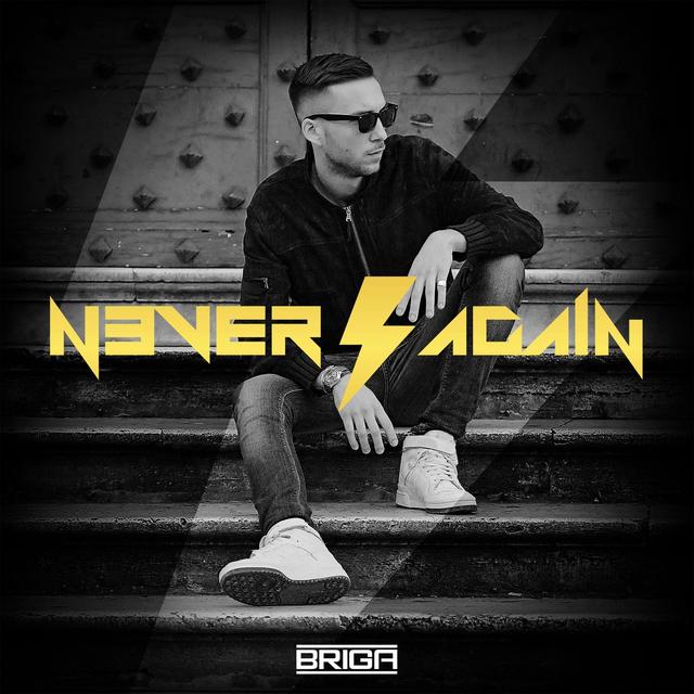 Album cover art for Never Again