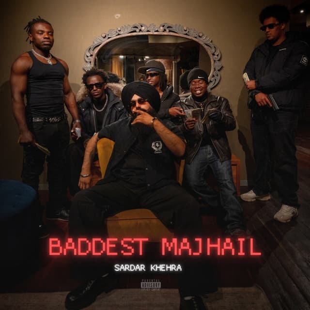 Album cover art for Baddest Majhail