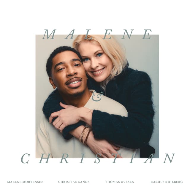 Album cover art for Malene & Christian