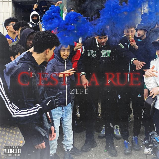 Album cover art for C'est la rue