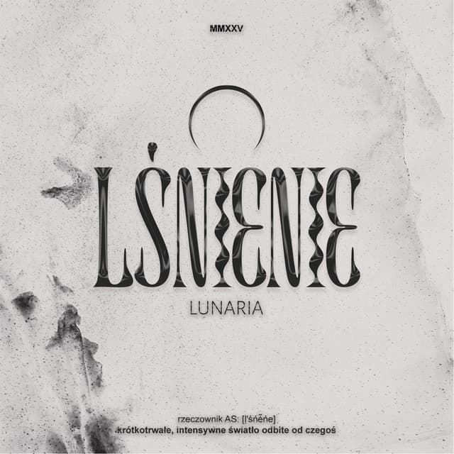 Album cover art for Lśnienie