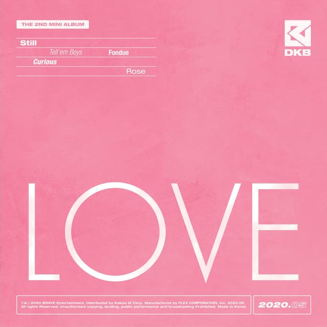 Album cover art for LOVE