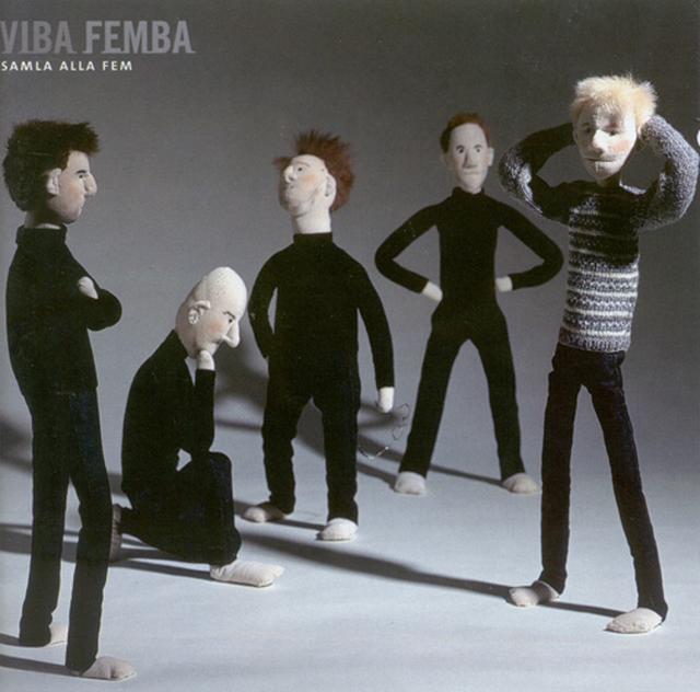 Album cover art for Samla alla fem