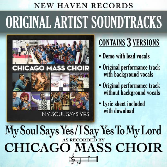 Album cover art for My Soul Says Yes / I Say Yes to My Lord