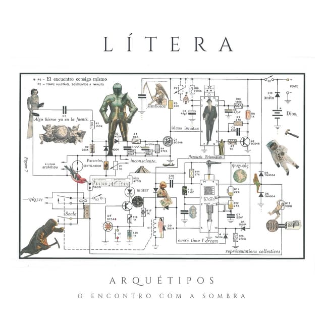 Album cover art for Arquétipos, O Encontro Com a Sombra