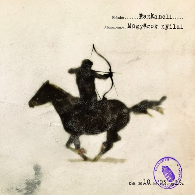 Album cover art for Magyarok nyilai