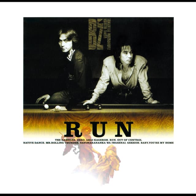 Album cover art for Run