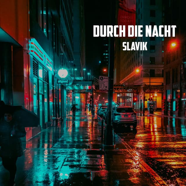 Album cover art for Durch die Nacht