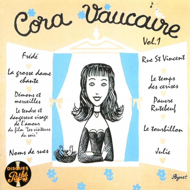 Album cover art for Cora Vaucaire Vol. 1