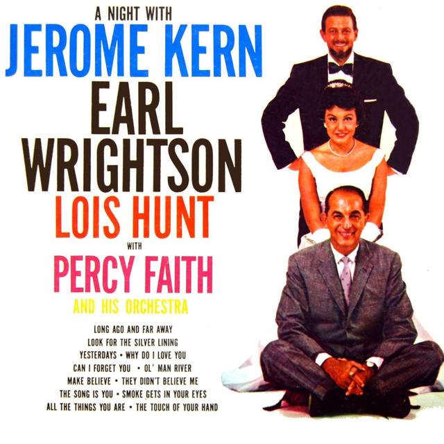 Album cover art for A Night With Jerome Kern