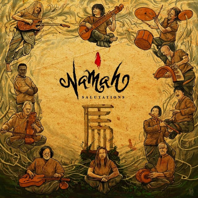 Album cover art for Namah