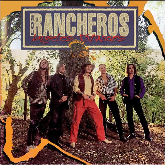 Album cover art for Ángeles Tatuados