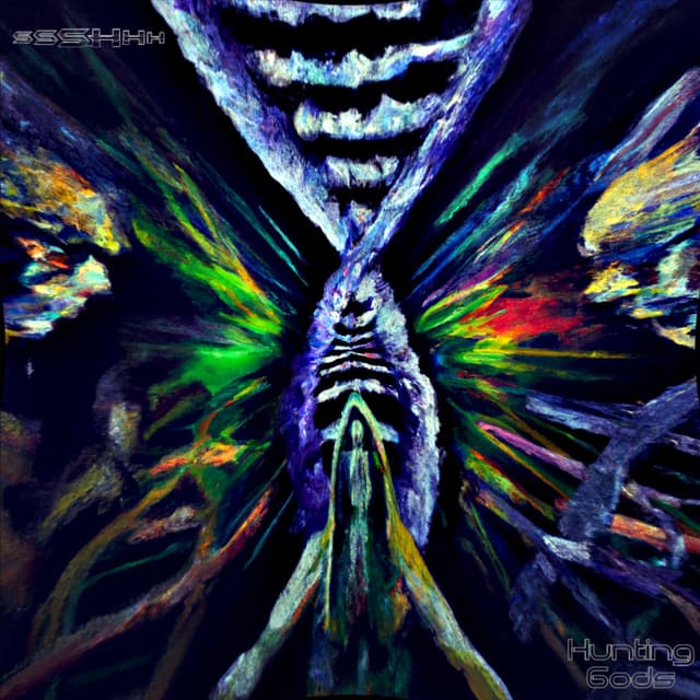 Album cover art for Hunting Gods