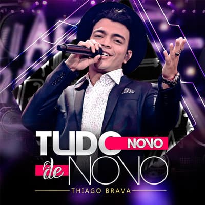 Album cover art for Tudo Novo de Novo