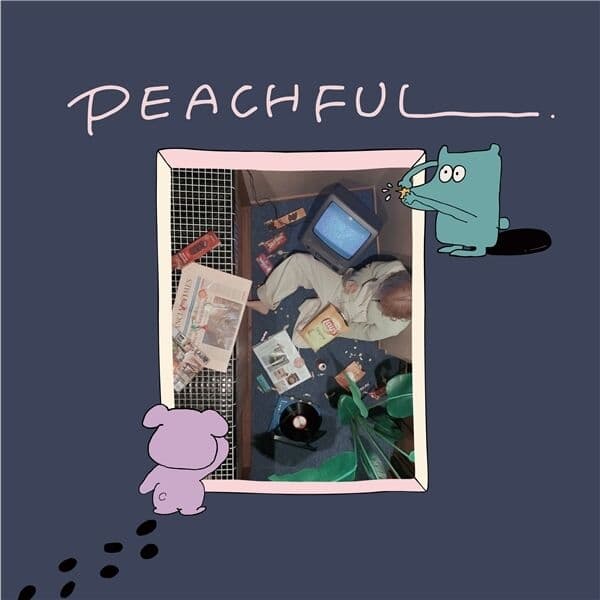 Album cover art for PEACHFUL