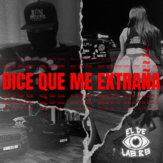 Album cover art for Dice Que Me Extraña