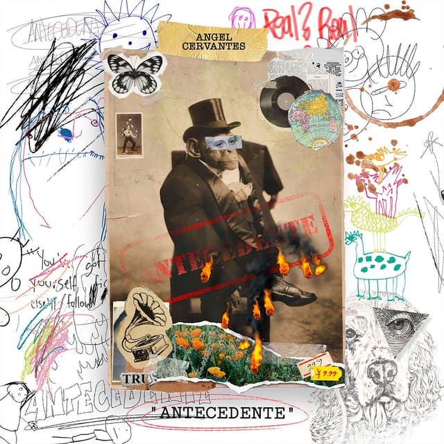 Album cover art for ANTECEDENTE