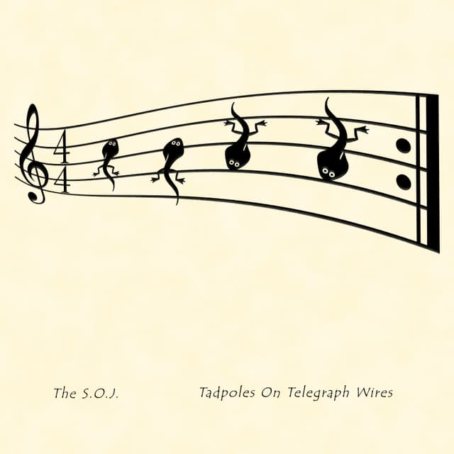Album cover art for Tadpoles On Telegraph Wires