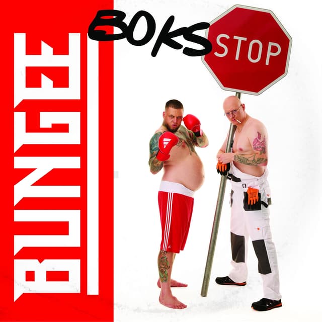 Album cover art for BOKS STOP