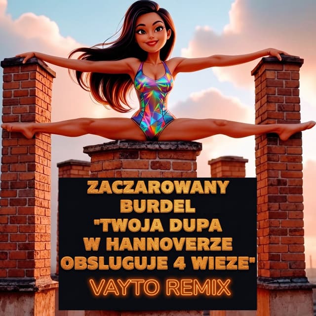 Album cover art for TWOJA DUPA W HANNOVERZE OBSŁUGUJE 4 WIEŻE (REMIX)
