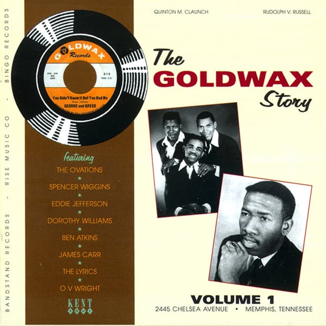 Album cover art for The Goldwax Story Vol 1