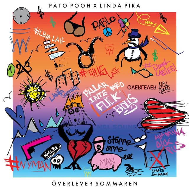 Album cover art for Överlever sommaren