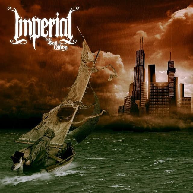 Album cover art for We Sail At Dawn