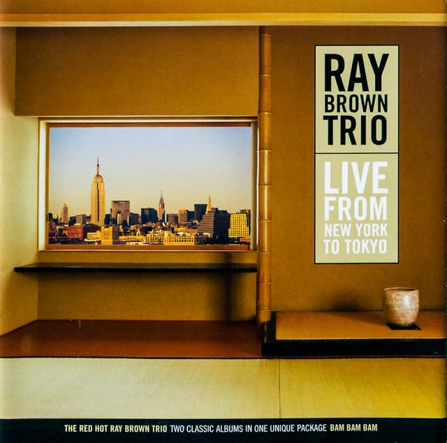 Album cover art for Live from New York To Tokyo
