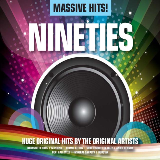 Album cover art for Massive Hits! - Nineties