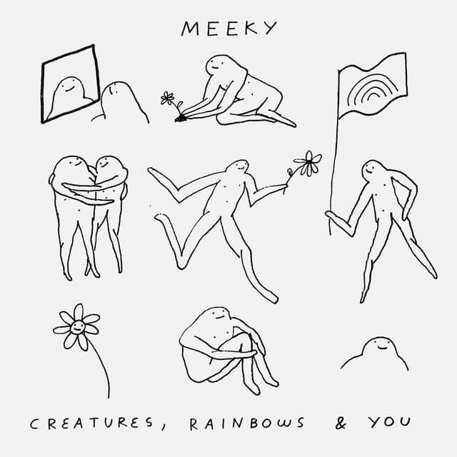 Album cover art for Creatures, Rainbows & You