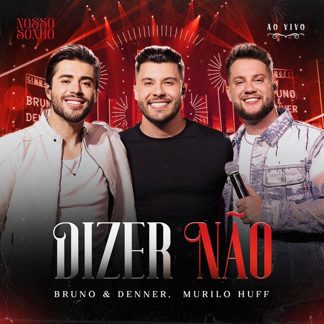 Album cover art for Dizer Não